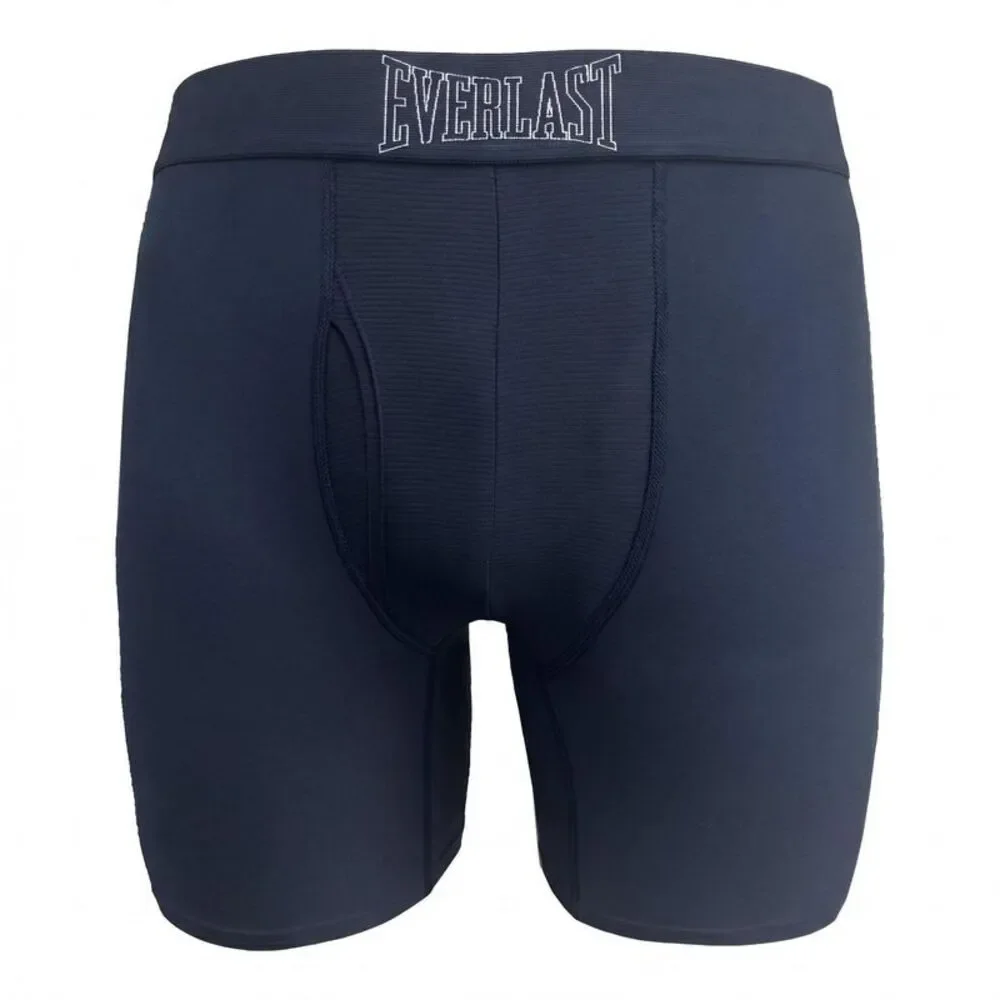 Everlast Mens Logo Boxer Shorts (Pack of 3) / Navy/Blue/Gray